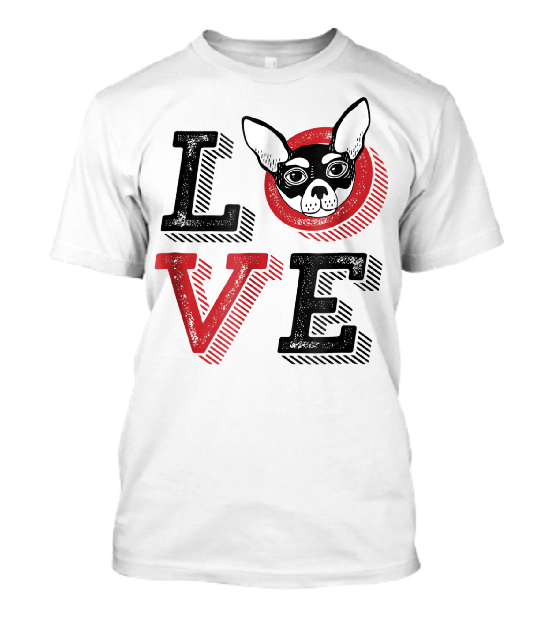 I Love Chihuahua Puppies Mom And Dad 17 Love T-Shirt