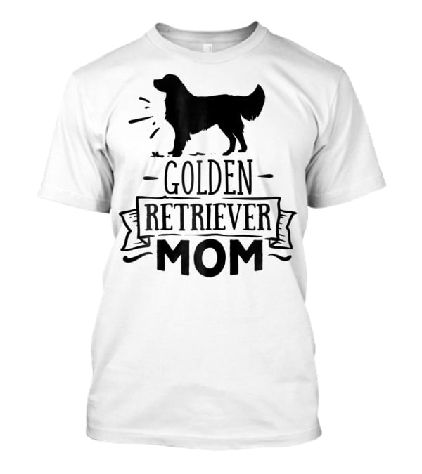 Golden Retriever Mom Puppy Mother Love Dog T-Shirt