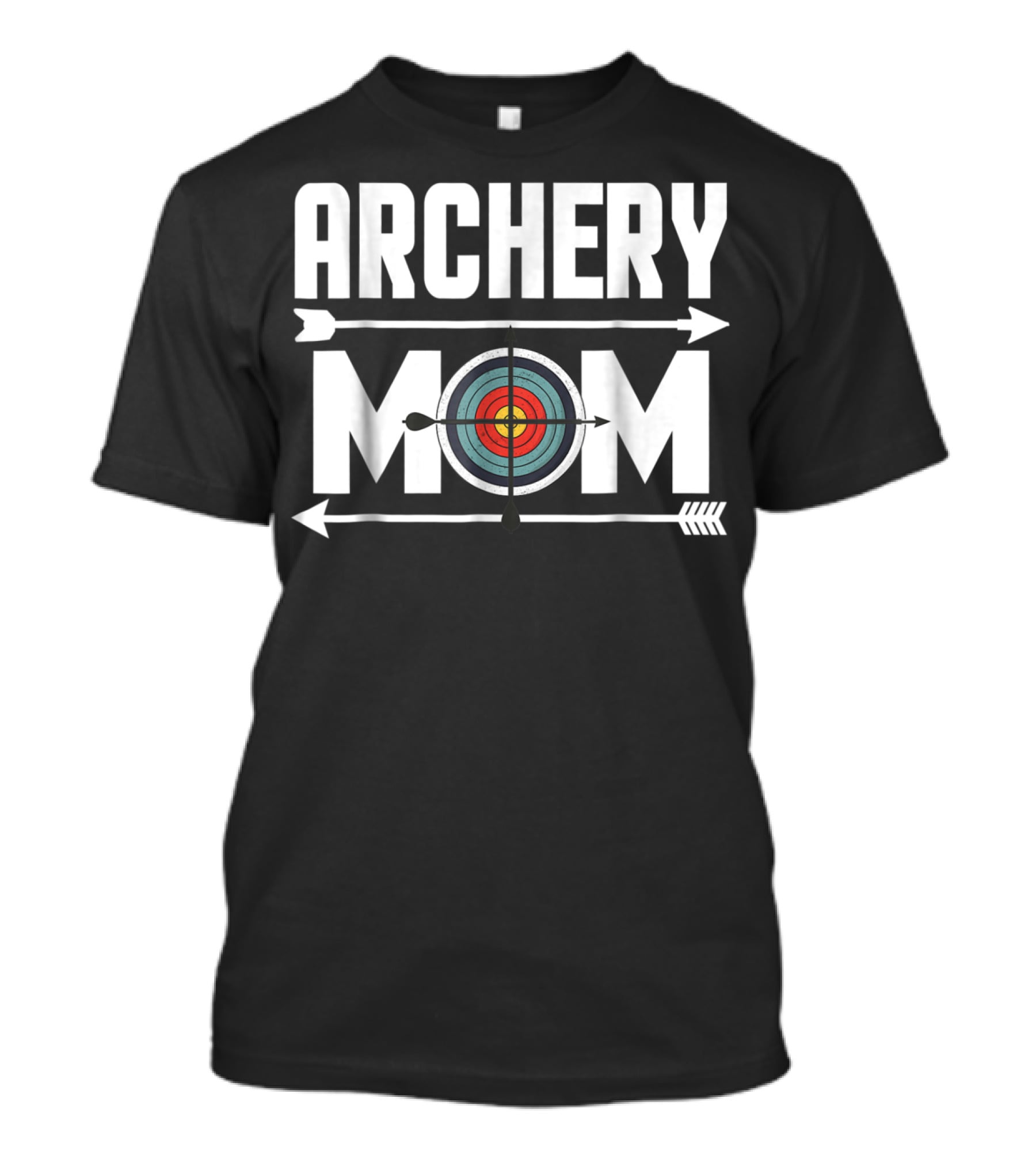 Archery Mom Target Board Arrow Humor T-Shirt
