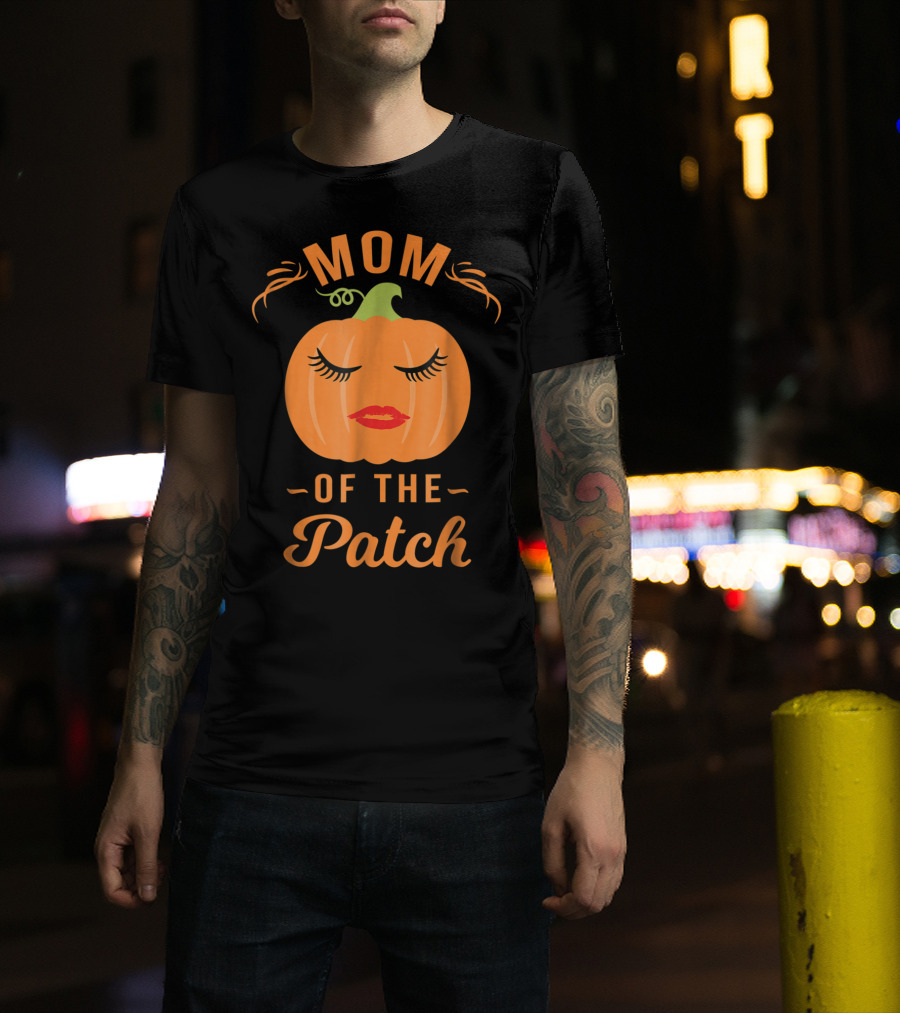 MOM Of The Patch Pumpkin T-Shirt