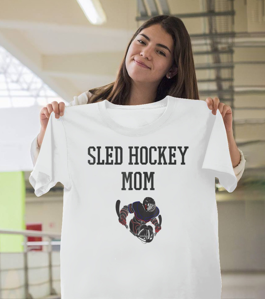Sled Hockey Mom T-Shirt