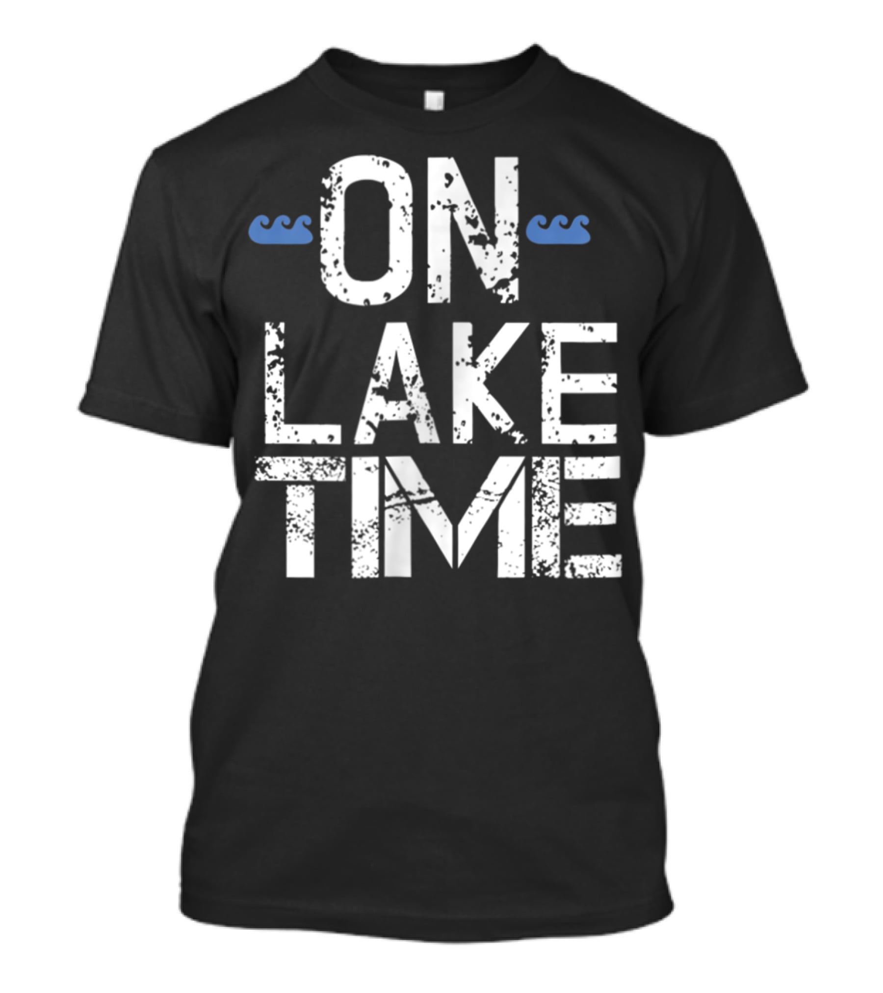 On Lake Time Vacation Beach Mom Dad23 T-Shirt