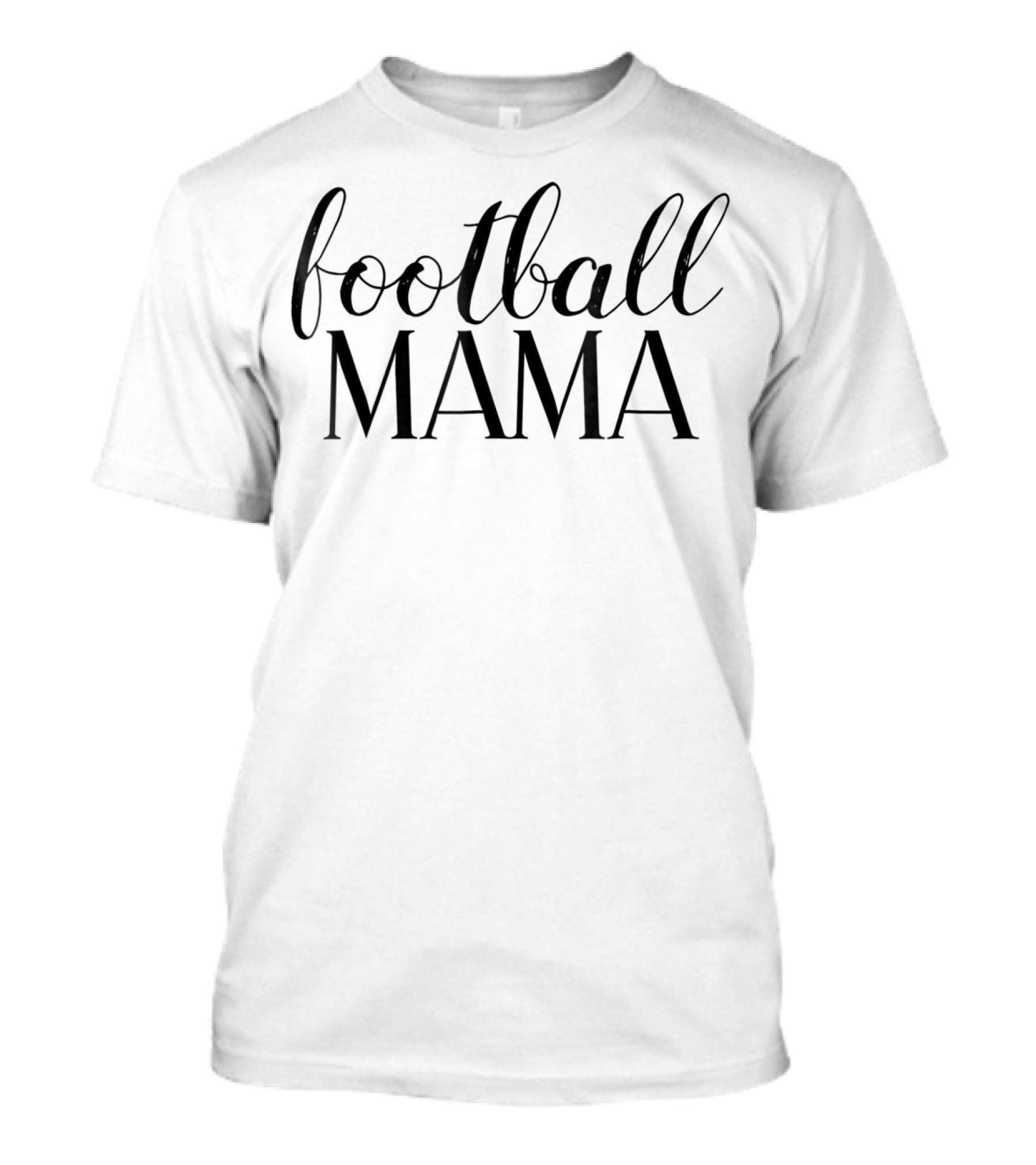 Football Mama Sports Mom For Game Enthusiasts T-Shirt