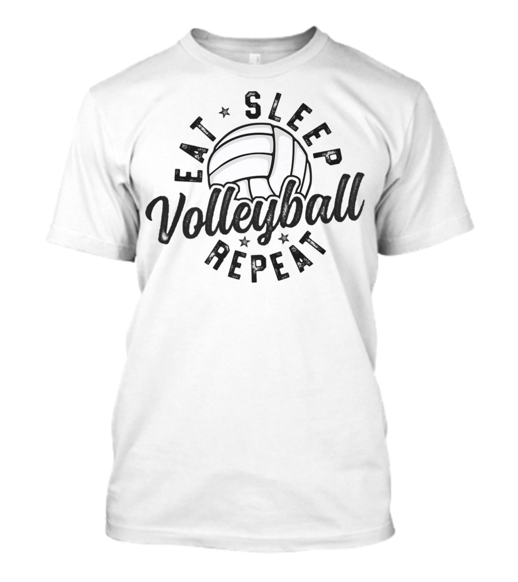 Eat Sleep Volleyball Repeat Team Player Mom Dad99 T-Shirt