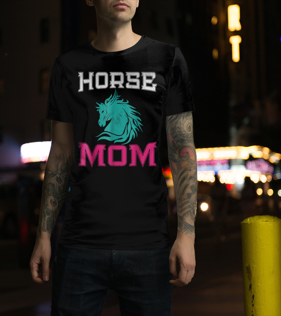 HORSE MOM Horse Lovers T-Shirt