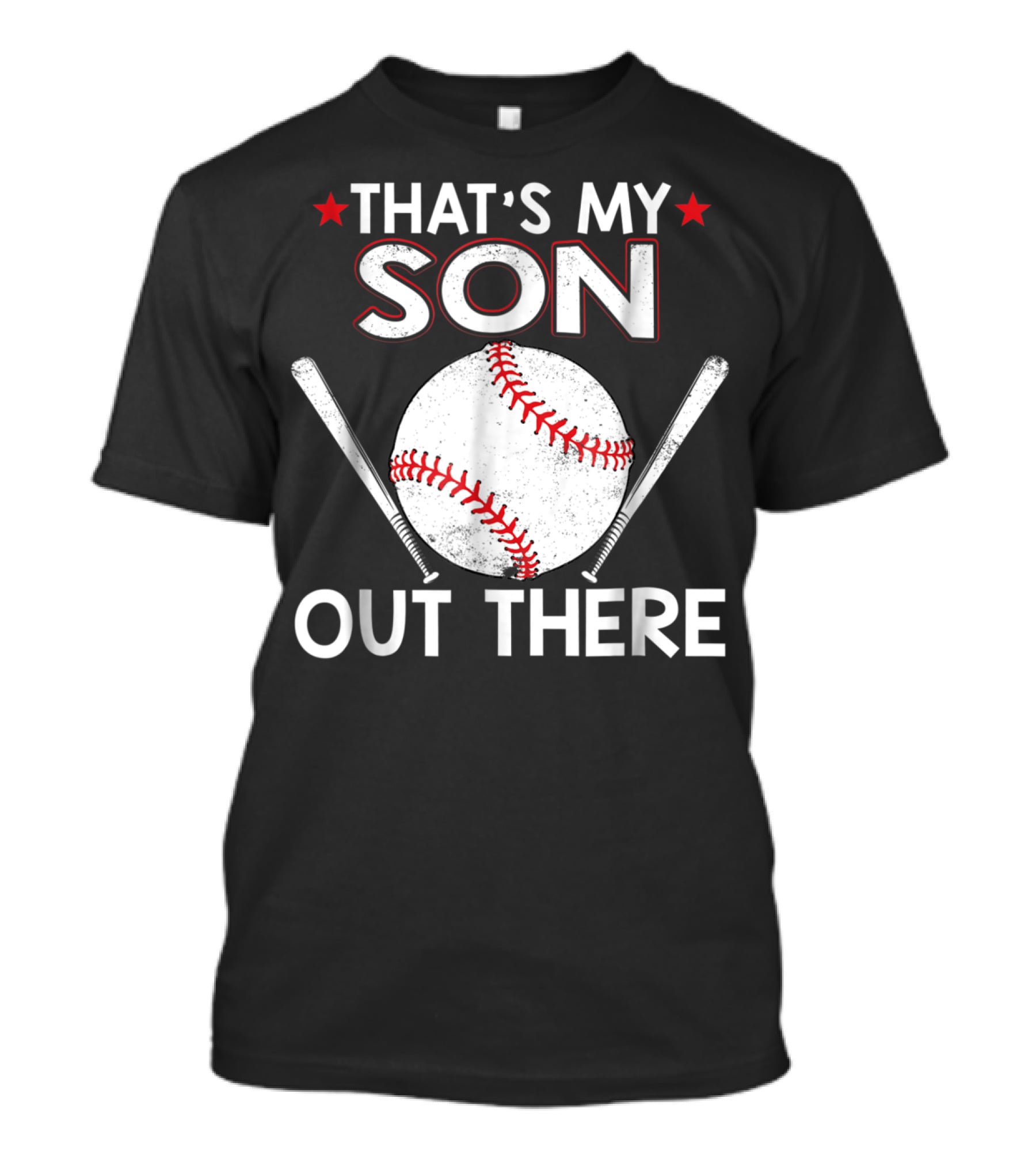 That's My Son Out There Baseball Bat Ball T-Shirt