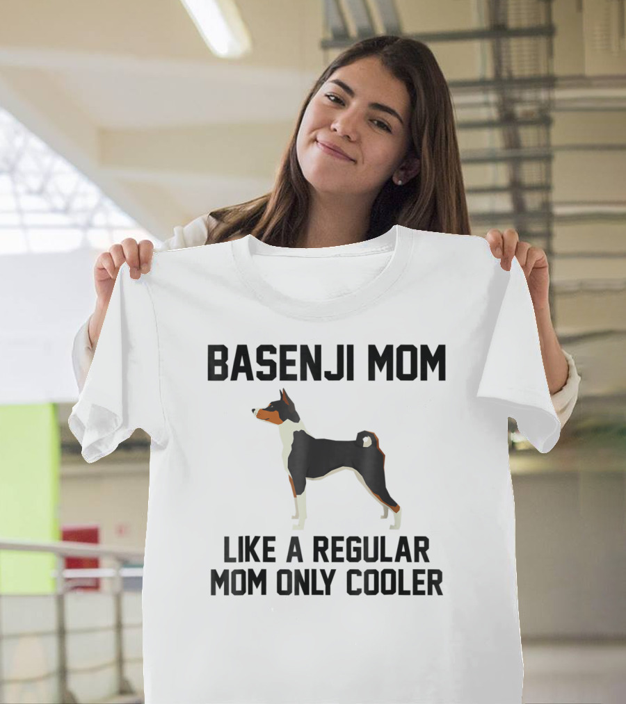 Basenji Mom Like A Regular Mom Only Cooler T-Shirt