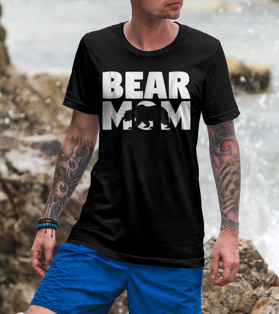Bear Mom Zoo Animal Lover For Mother T-Shirt