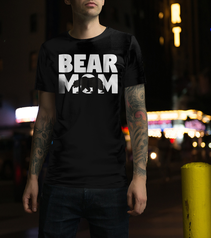 Bear Mom Zoo Animal Lover For Mother T-Shirt