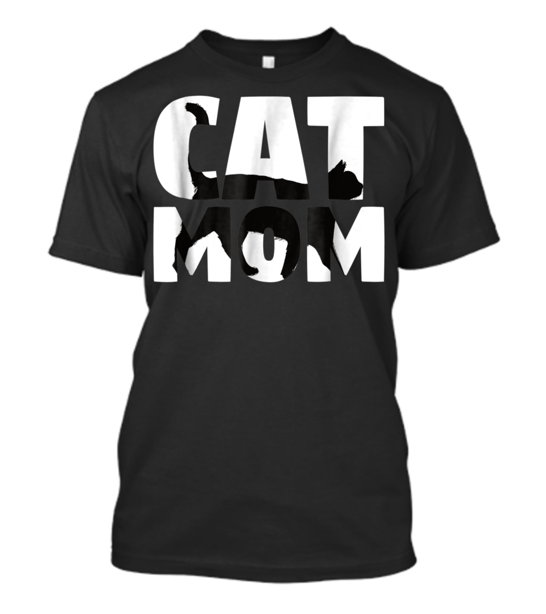 Cat Mom Cat Lover For Mother With Cat T-Shirt