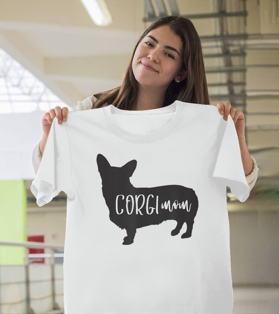 Corgi Mom Corgi Dog T-Shirt