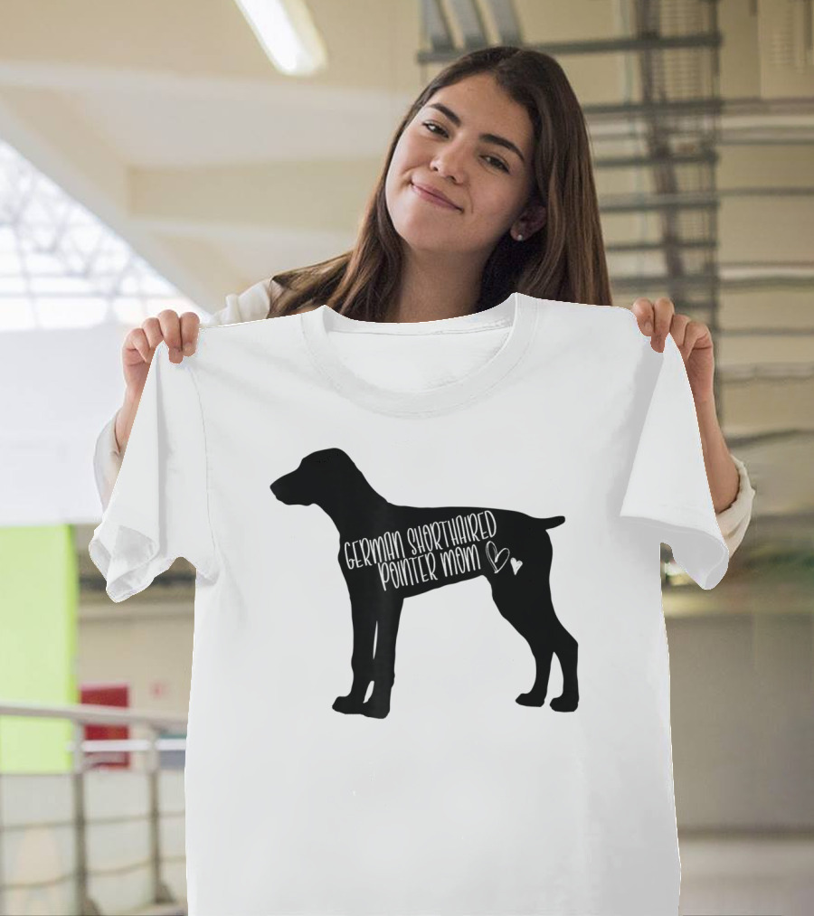 German Shorthaired Pointer Mom ♥ T-Shirt