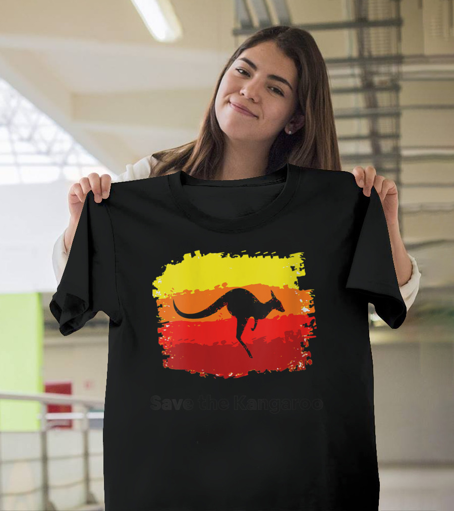 Save the Kangaroo Pray For Australia Rain T-Shirt