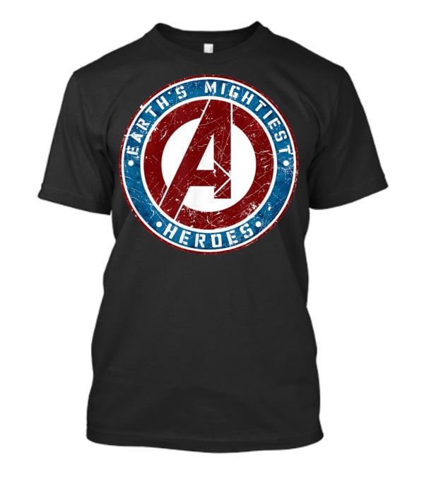Marvel Avengers Earth's Mightiest Heroes A Symbol T-Shirt