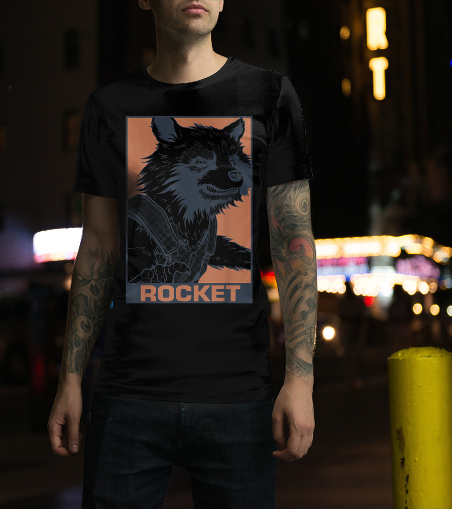 Rocket Marvel Avengers Endgame Pop T-Shirt