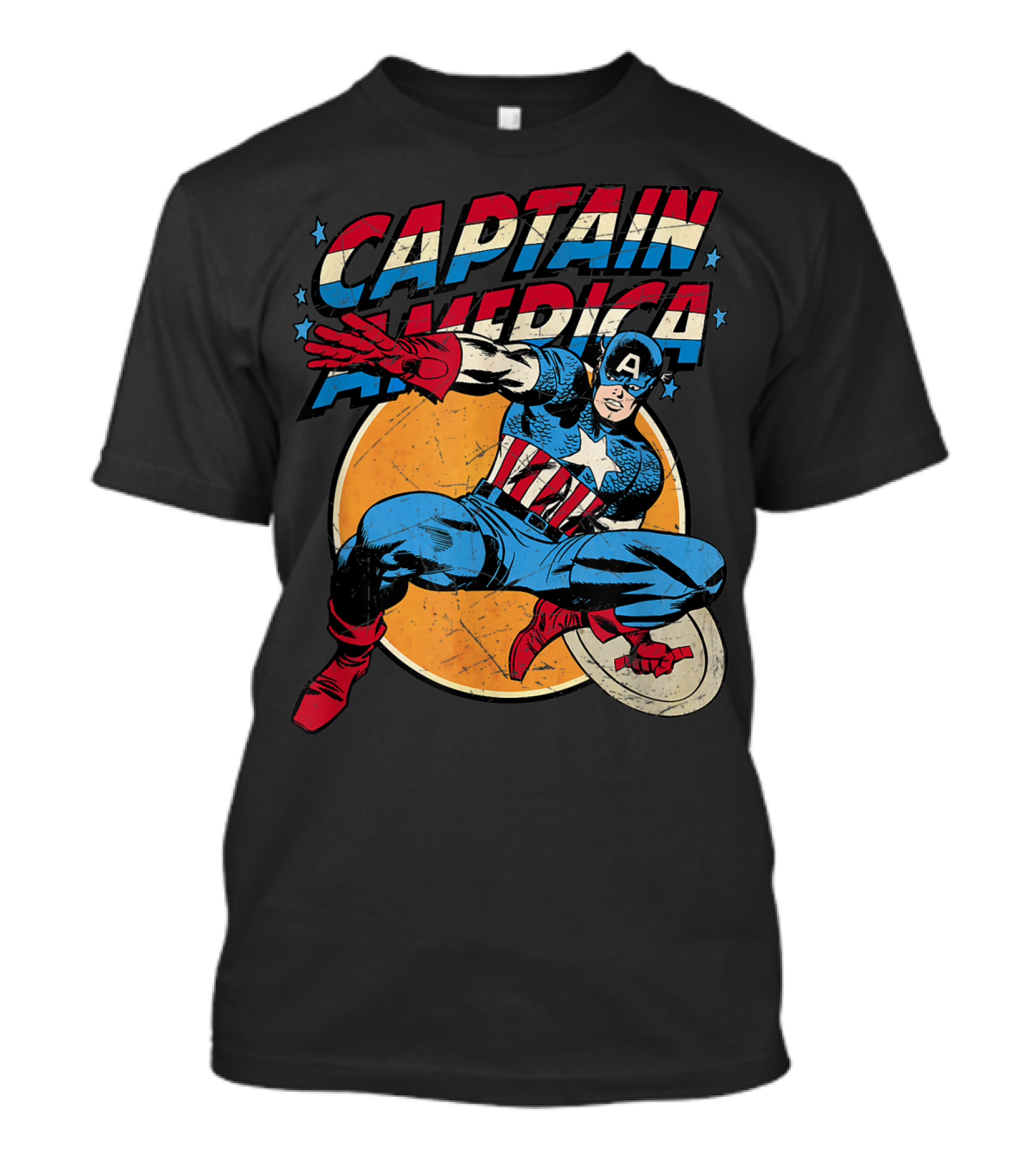Captain America Marvel Avengers Shield T-Shirt
