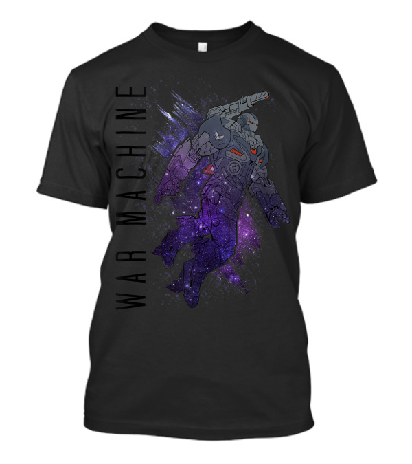 War Machine Marvel Avengers Endgame Galaxy Armor T-Shirt
