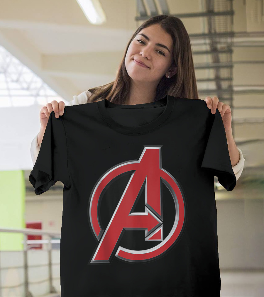 Marvel Avengers Iconic Red Emblem T-Shirt