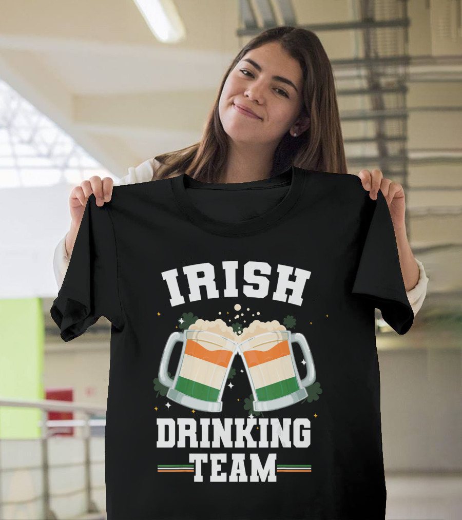 Irish Drinking Team Funny Beer Casual Irish T-Shirt