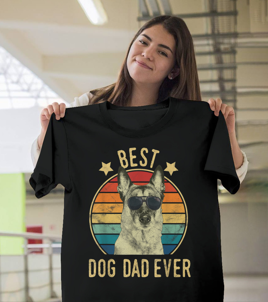Best Dog Dad Ever Belgian Malinois T-Shirt
