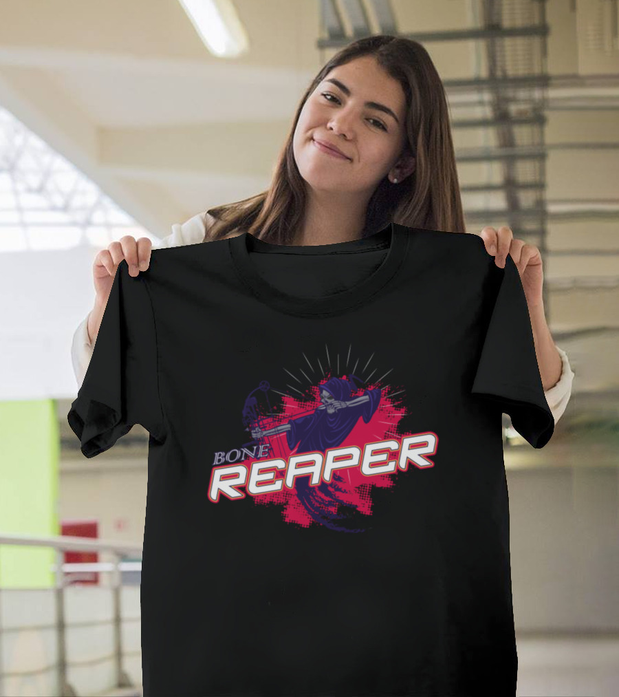Bone Reaper Halloween Bow Hunting Reaper T-Shirt