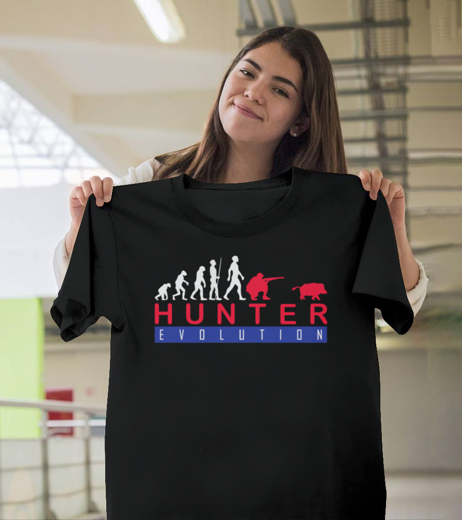Hunter Evolution Wild Boar Hunting Pig T-Shirt