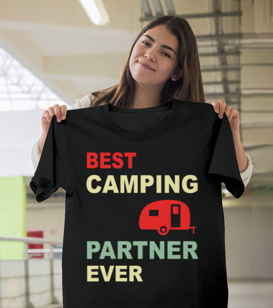 Best Camping Partner Ever Red Caravan T-Shirt