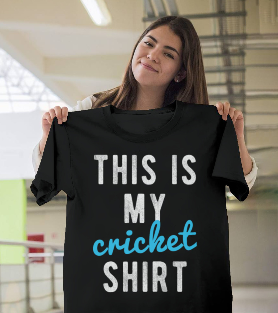 This Is My Cricket T-Shirt