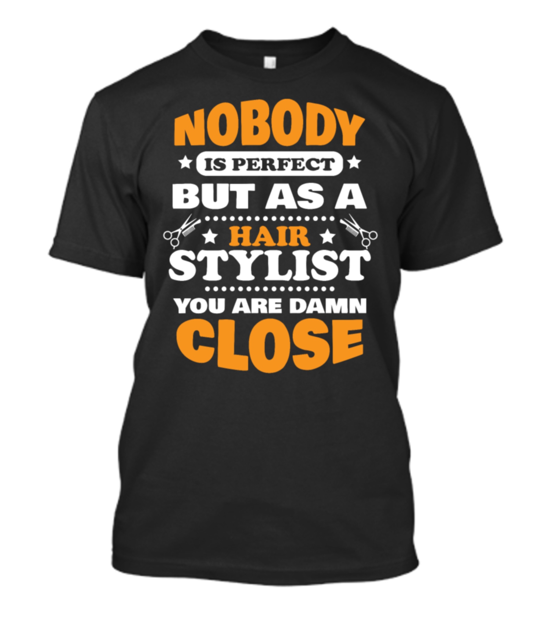 Nobody Is Perfect But As A Hair Stylist You Are Damn Close T-Shirt