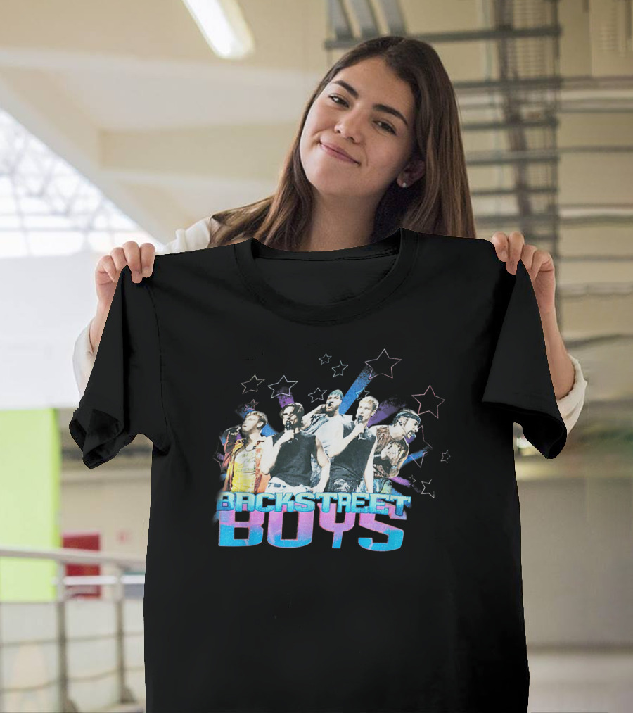 Backstreet Boys Through My Heart Stars and Music T-Shirt