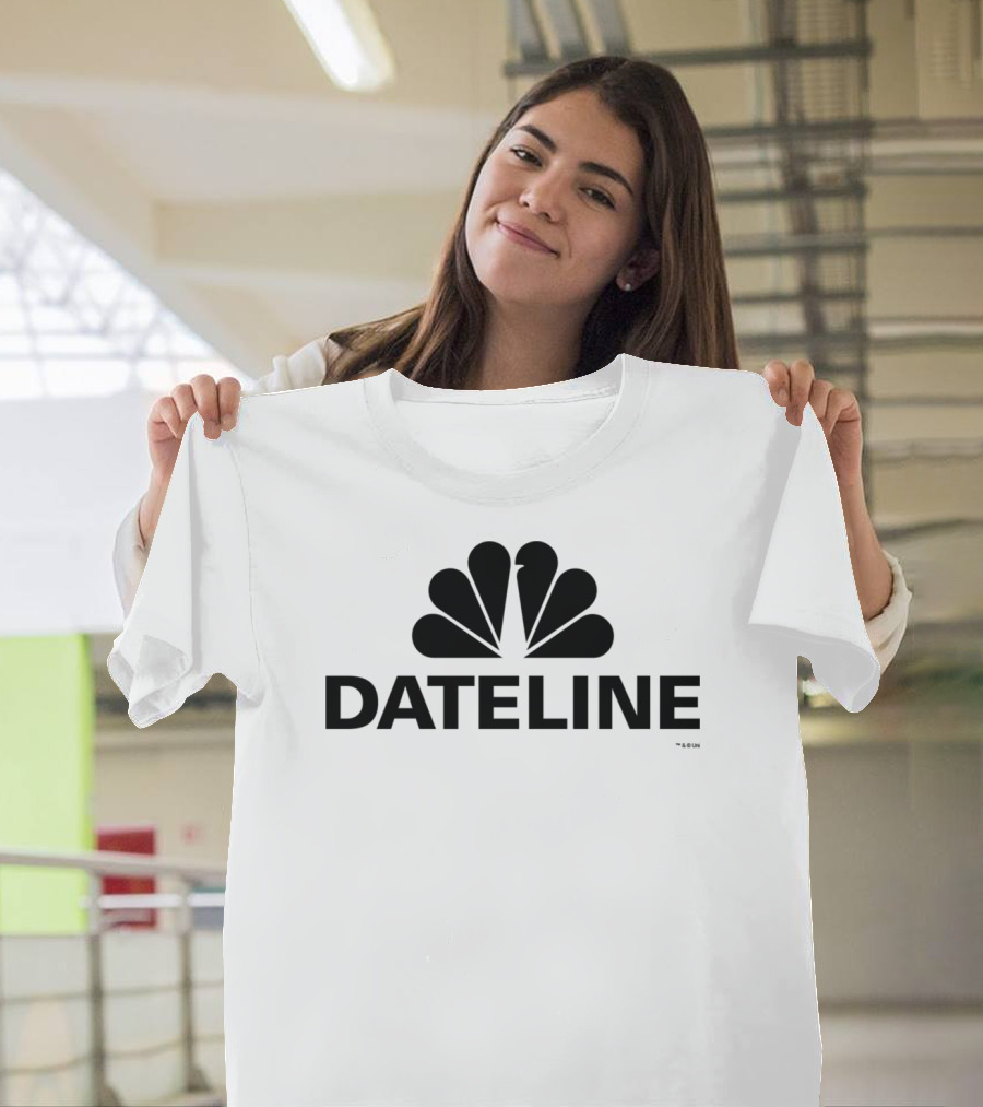 Dateline Peacock Logo NBC T-Shirt