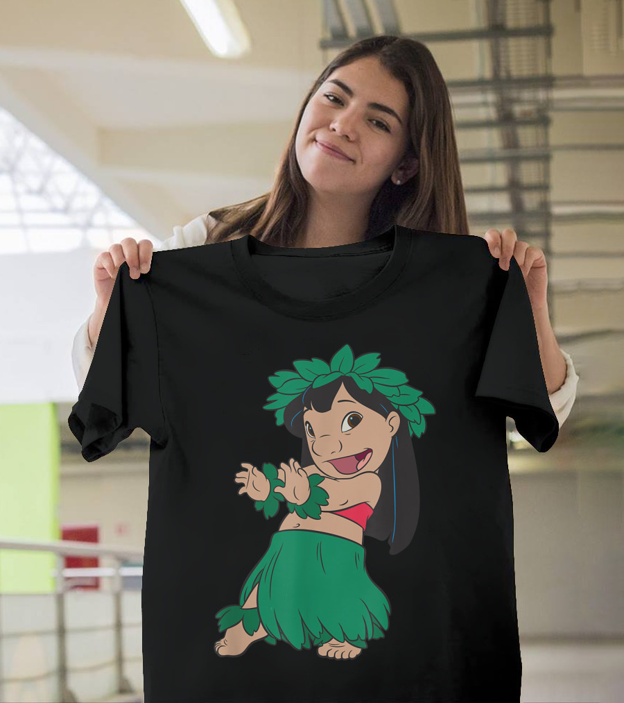 Lilo and Stitch Disney Hawaiian Hula Dance T-Shirt