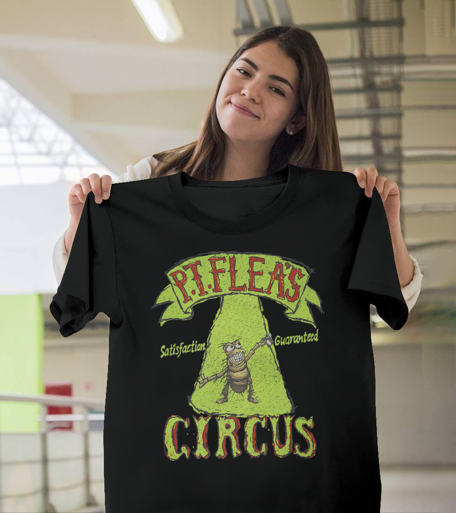P.T. Flea's Circus Satisfaction Guaranteed Disney Pixar Bug's Life T-Shirt
