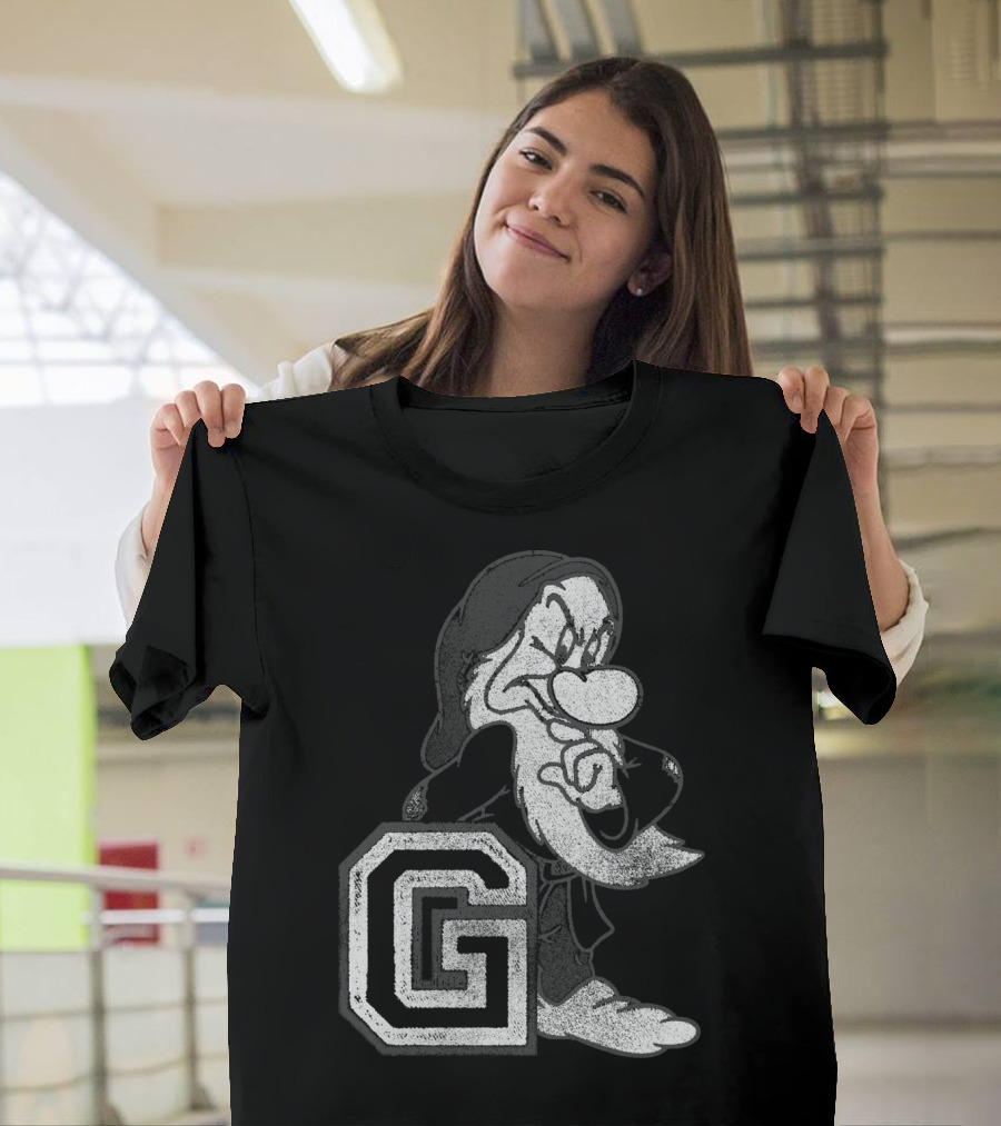 Disney Snow White And Seven Dwarfs Grumpy Large G T-Shirt