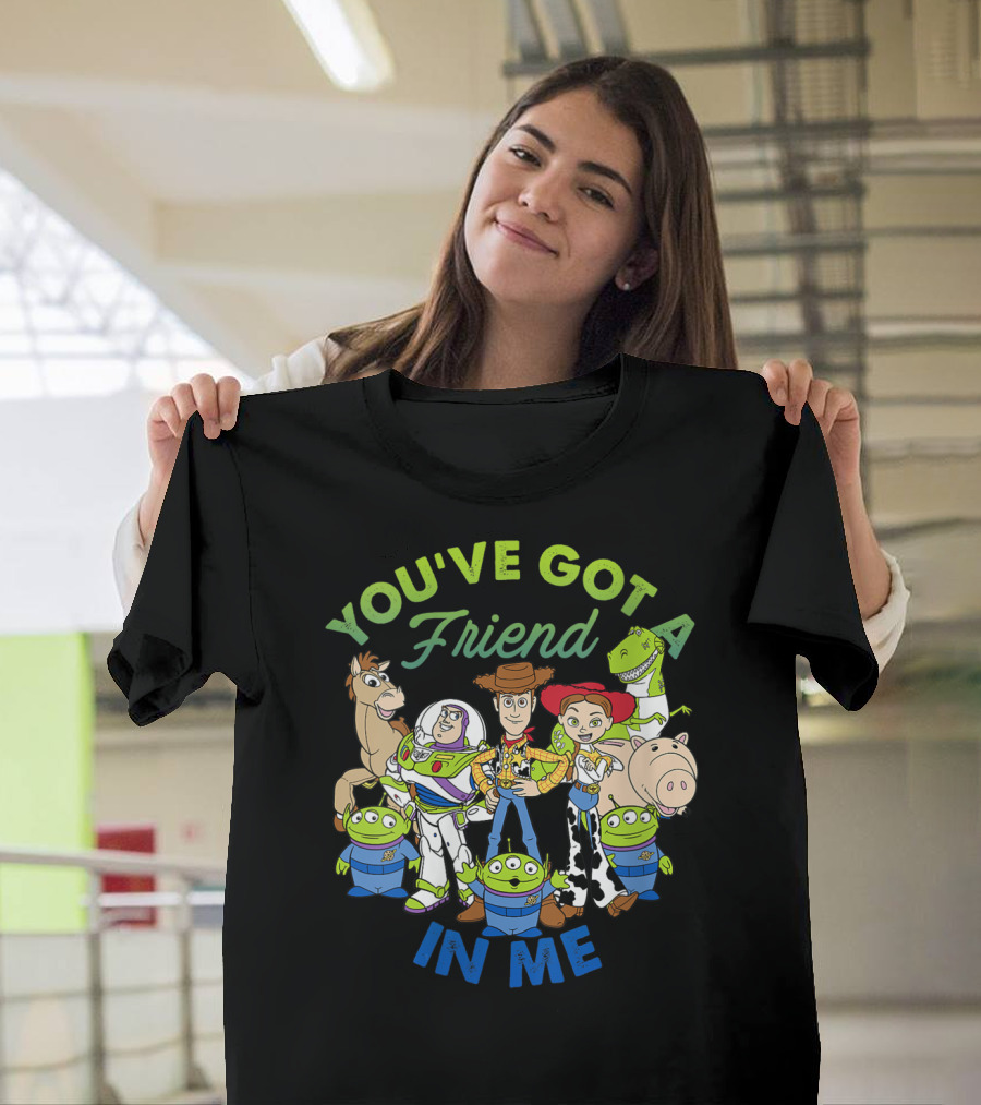You've Got a Friend in Me Disney Pixar Toy Story Cartoon Group T-Shirt