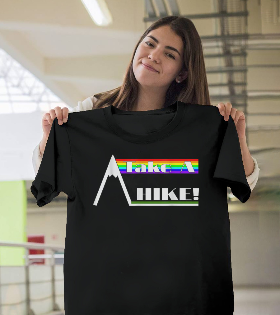 Take A Hike Rainbow Mountain T-Shirt