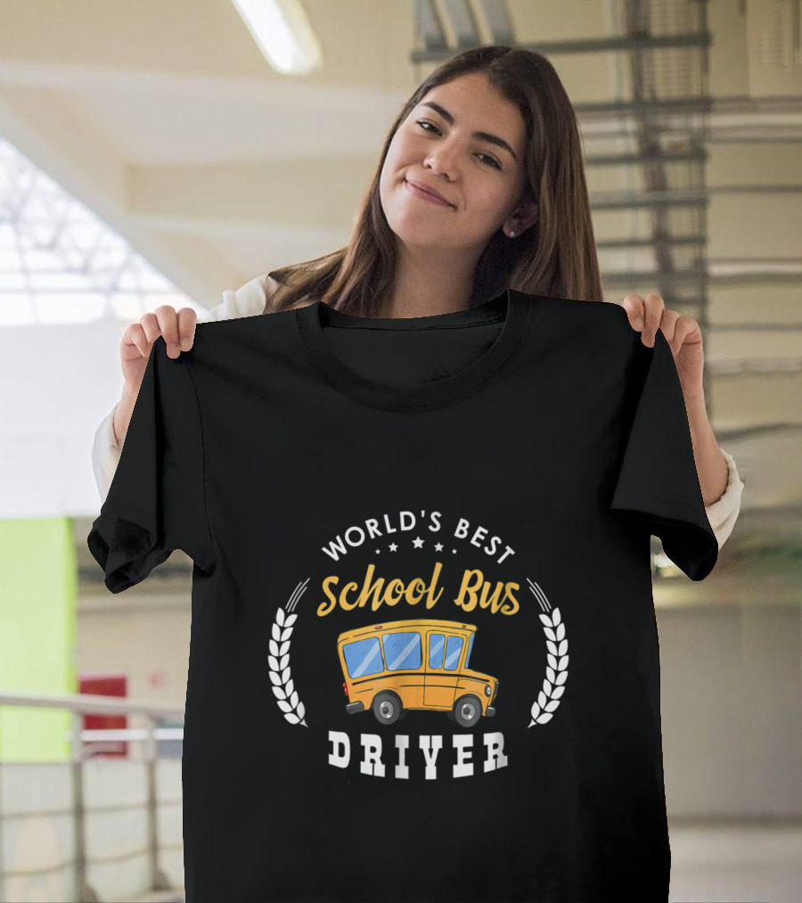 World's Best School Bus Driver T-Shirt