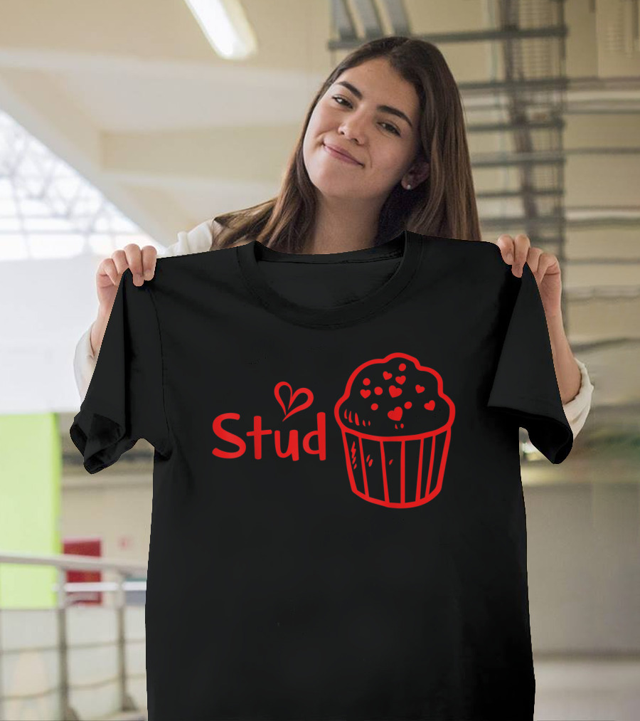 Stud Muffin Boys Valentine Dad T-Shirt