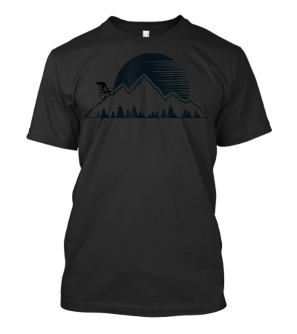 Vintage Mountain Biking Mtb Downhill Outdoor Adventure T-Shirt