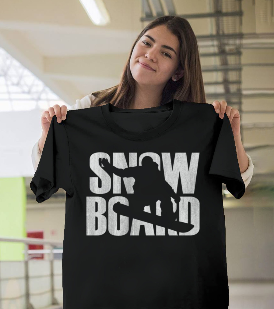 Snowboard Snowboarding Skiing Mountains Sport T-Shirt