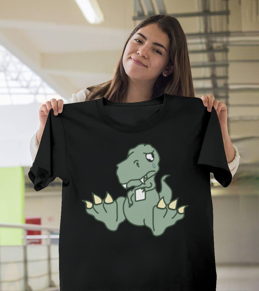 Primeval Times Sad Tyrannosaurus Rex Dinosaurs T-Shirt