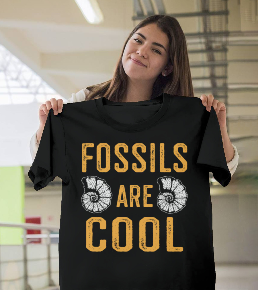 Fossils Are Cool Archaeologist Archaeology T-Shirt