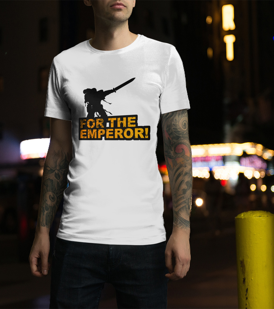 Warhammer For The Emperor Space Marine T-Shirt