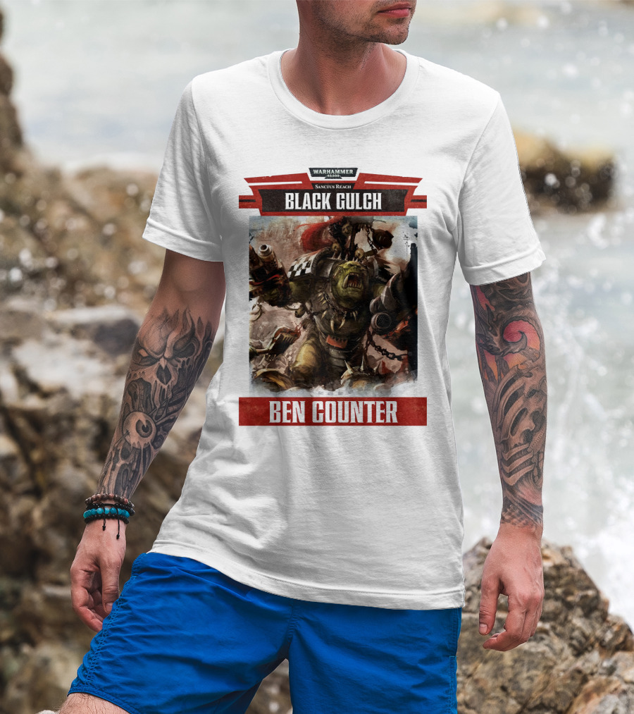 Warhammer 40000 Sanctus Reach Black Gulch Ben Counter T-Shirt