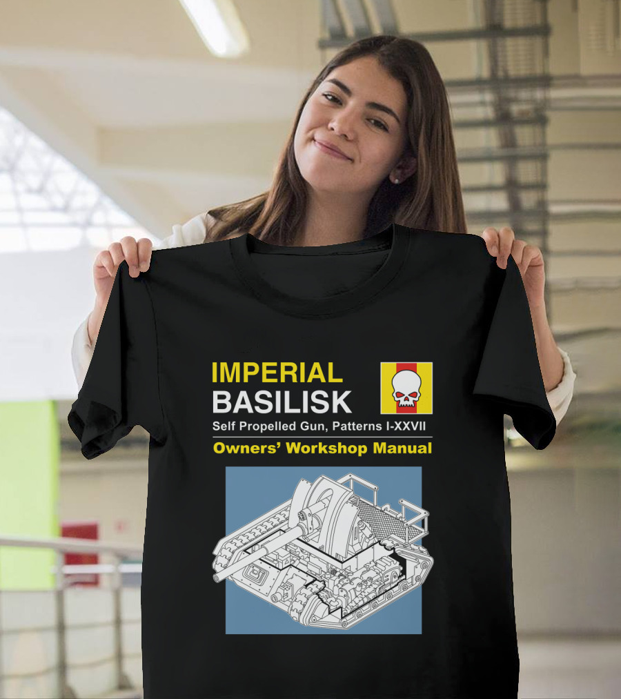 IMPERIAL BASILISK Self Propelled Gun Owners' Workshop Manual T-Shirt