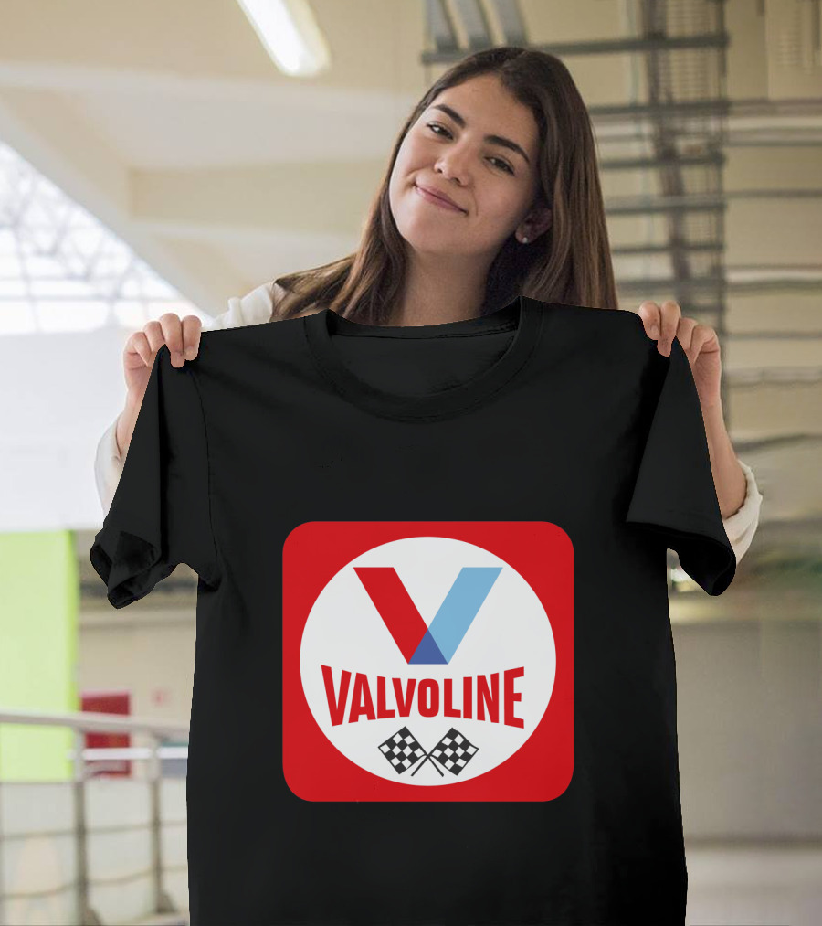 Valvoline Racing Checkered Flag T-Shirt