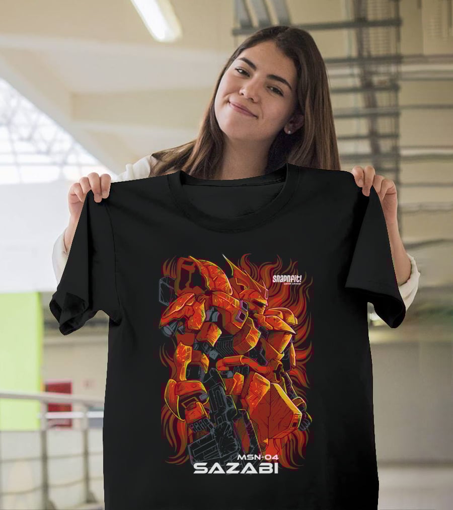 Snapfit MSN-04 Sazabi Gundam T-Shirt