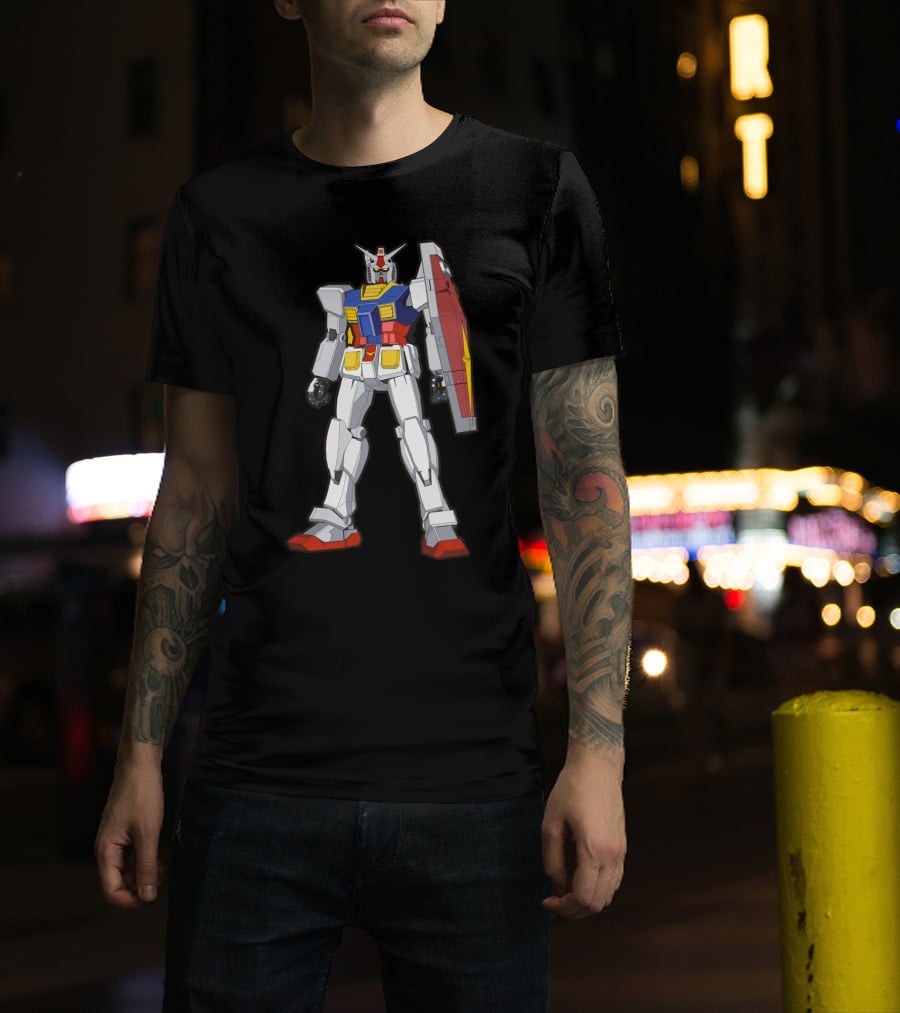Gundam RX78 Mobile Suit Iconic Anime Robot T-Shirt