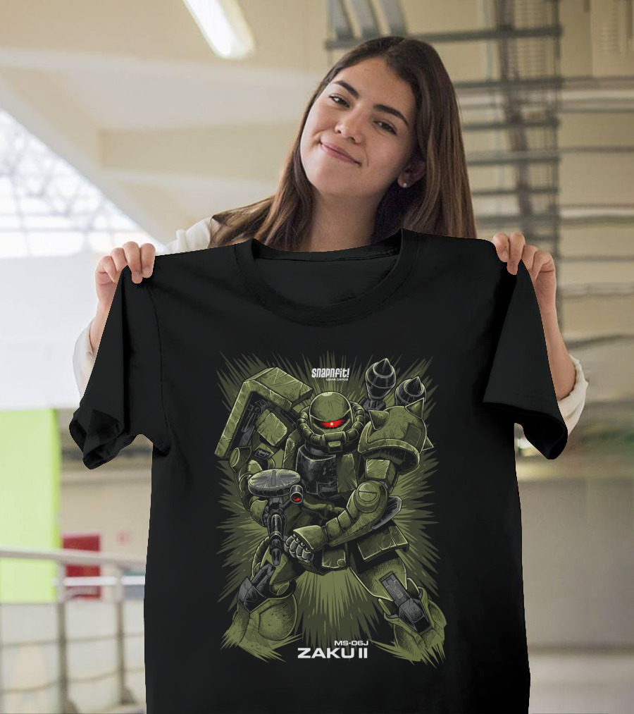 MS 06J ZAKU II Snapfit Model Robot T-Shirt