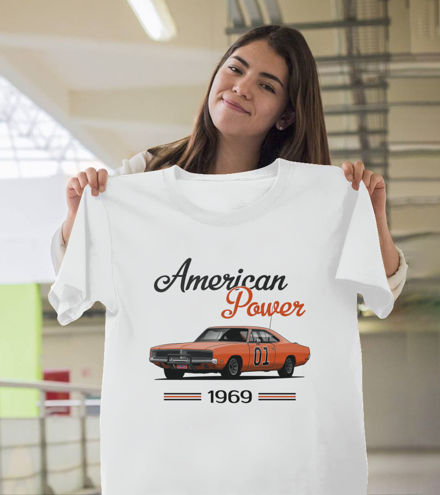 American Power 1969 Dukes of Hazzard Charger 01 T-Shirt
